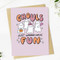 ghouls just wanna have fun halloween card