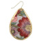 autumn bloom embroidered earrings