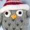 owl with hat ornament