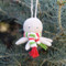 octopus with hat and scarf ornament 