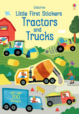 little first sticker tractors and trucks