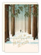 winter walk boxed holiday cards