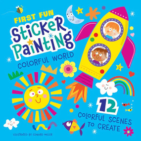 colorful world sticker painting activity book