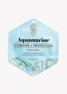 nourishing aquamarine facial mask