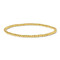 gold round bead bracelet