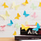 3D butterfly sticky notes specimen box