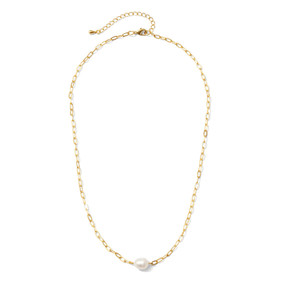 pearl accented necklace