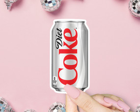 diet coke sticker