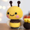 crochet 4" kawaii plush- bumble bee