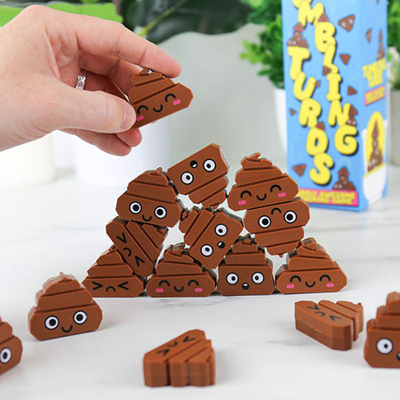 tumbling turds stacking game