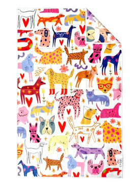 wooftastic hand towel