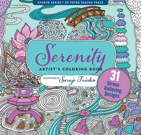 serenity adult coloring book