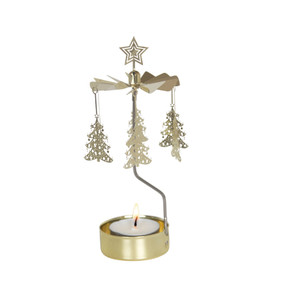 rotary candleholder christmas tree