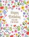 flowers everywhere birthday card