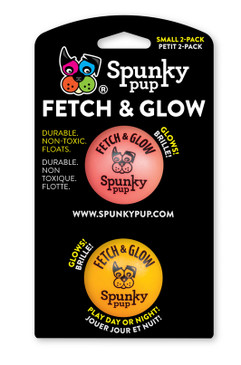 fetch and glow ball - small (assorted)