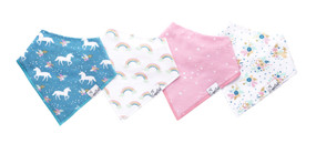 baby bandana bib set