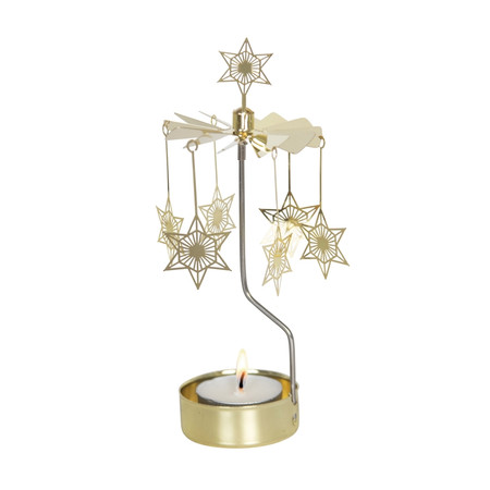 rotary candleholder art deco