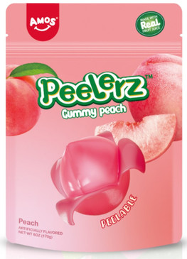 amos gummy peelerz peach