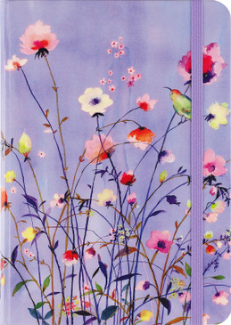 lavender wildflowers journal