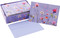 lavender wildflowers note cards