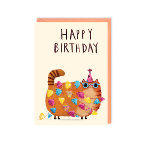 birthday cat tassels | birthday