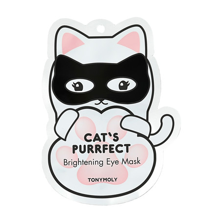 cat's purrfect brightening eye mask