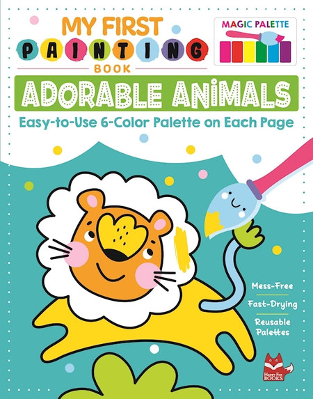 my first painting book - adorable animals