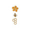 sweet honey bee post earrings set