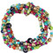 multi eye bead stretch bracelet