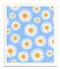 daisy blue swedish dishcloth