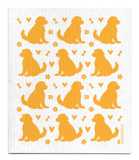 doodle dog swedish dishcloth