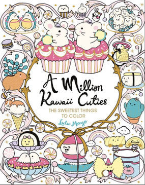 million Kawaii cuties coloring book