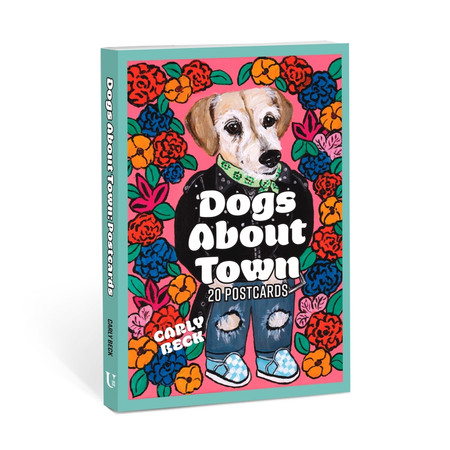 dogs about town postcards