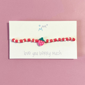 love you berry much bracelet