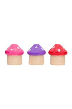 mushroom lip balm (assorted)