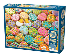 easter cookies 500 piece puzzle