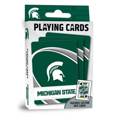 michigan state playing cards