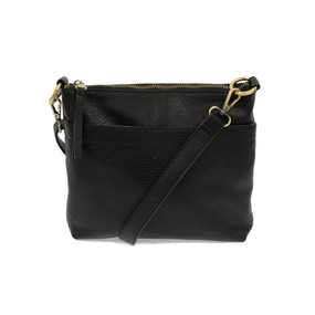 layla top zip crossbody bag