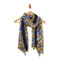 yellow poppy floral scarf