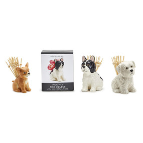 dog toothpick holder