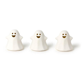 glowing ceramic ghost