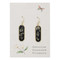 bouquet baby's breath dried flower earrings