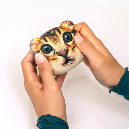 feline fine stress ball