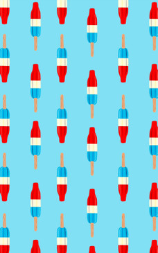 bomb pop hand towel
