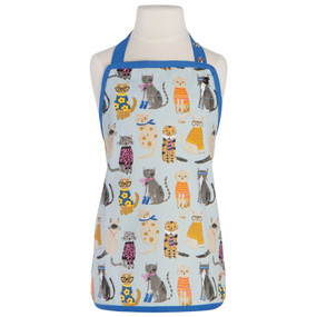 feline fine kid's apron