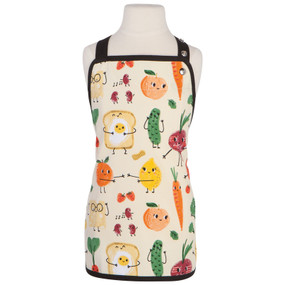 funny food kid's apron