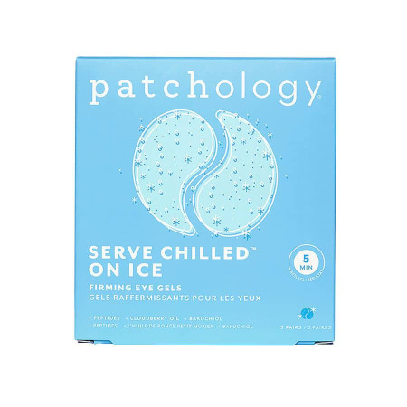 serve chilled iced eye gels