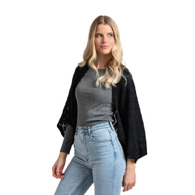 britt's knits willow convertible shrug