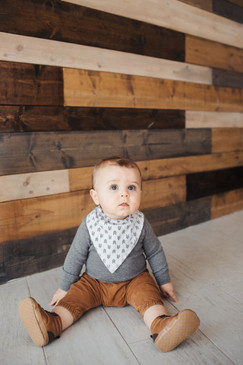 baby bandana bib set