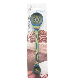 pakka wood double measuring spoon